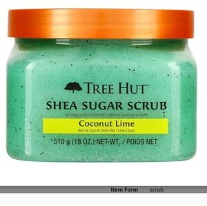Tree hut shea sugar scrub coconut lime